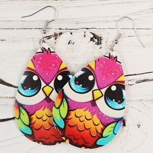 👋 Colorful Owl Earrings | Mix And Match 3/$20